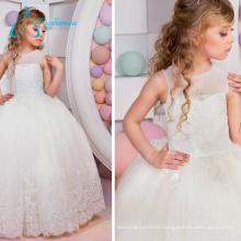 Lace Appliques Sequined Beading Princess Flower Girl Dresses